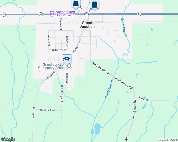 map of restaurants, bars, coffee shops, grocery stores, and more near 100 Swain Lane in Grand Junction