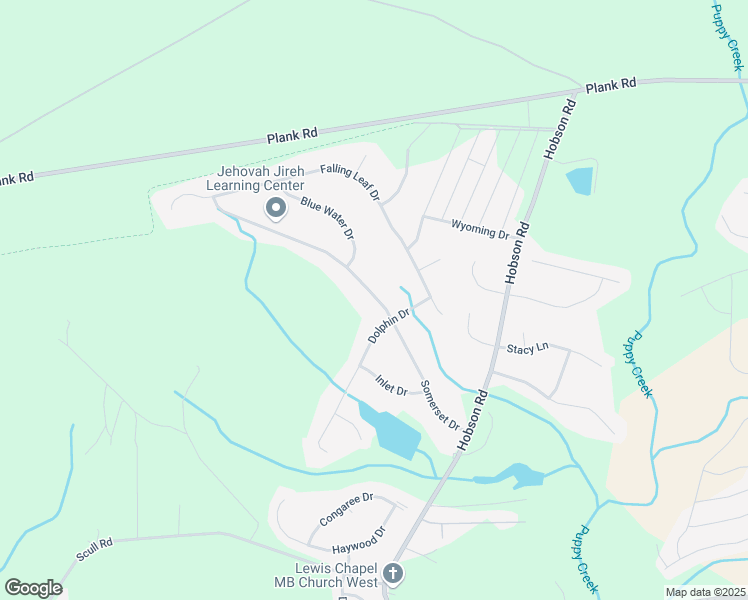 map of restaurants, bars, coffee shops, grocery stores, and more near 307 Somerset Drive in Raeford