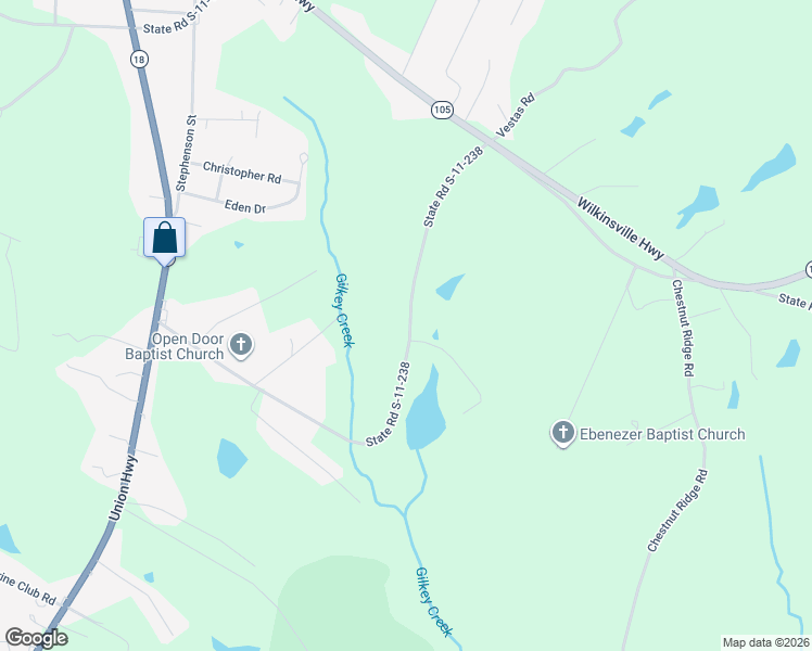 map of restaurants, bars, coffee shops, grocery stores, and more near 533 State Road S-11-238 in Gaffney