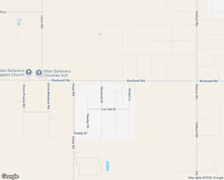 map of restaurants, bars, coffee shops, grocery stores, and more near 11201 W Rockwell Rd in Canyon