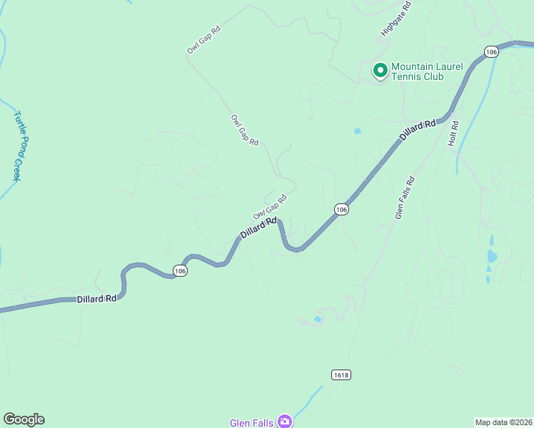 map of restaurants, bars, coffee shops, grocery stores, and more near 148 Owl Gap Road in Highlands