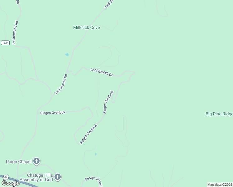 map of restaurants, bars, coffee shops, grocery stores, and more near 291 Cold Branch Drive in Hayesville