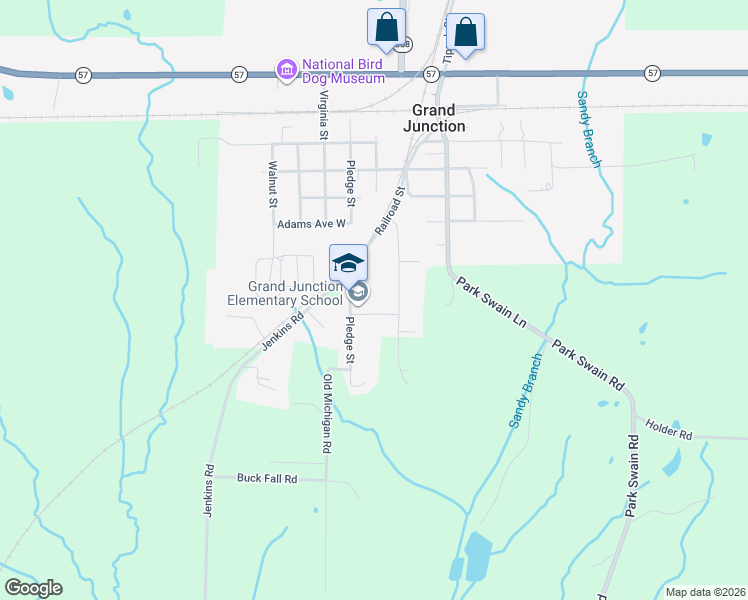 map of restaurants, bars, coffee shops, grocery stores, and more near 750 Pledge Street in Grand Junction