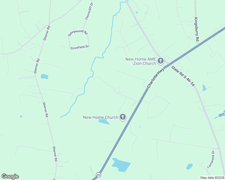 map of restaurants, bars, coffee shops, grocery stores, and more near 2239 Old McKinney Road in York