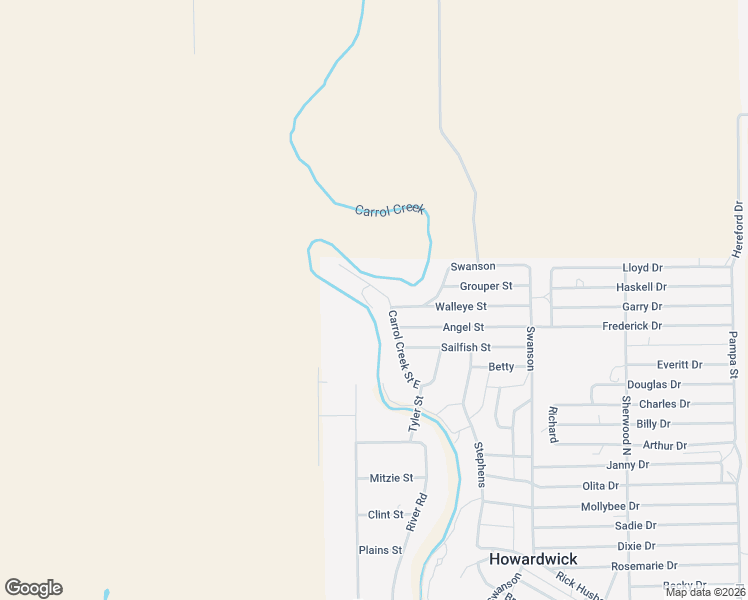 map of restaurants, bars, coffee shops, grocery stores, and more near 261 Carrol Creek Street East in Howardwick