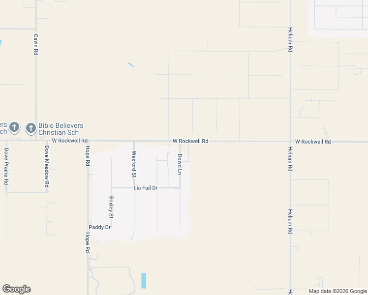 map of restaurants, bars, coffee shops, grocery stores, and more near 16301 Dowd Lane in Canyon