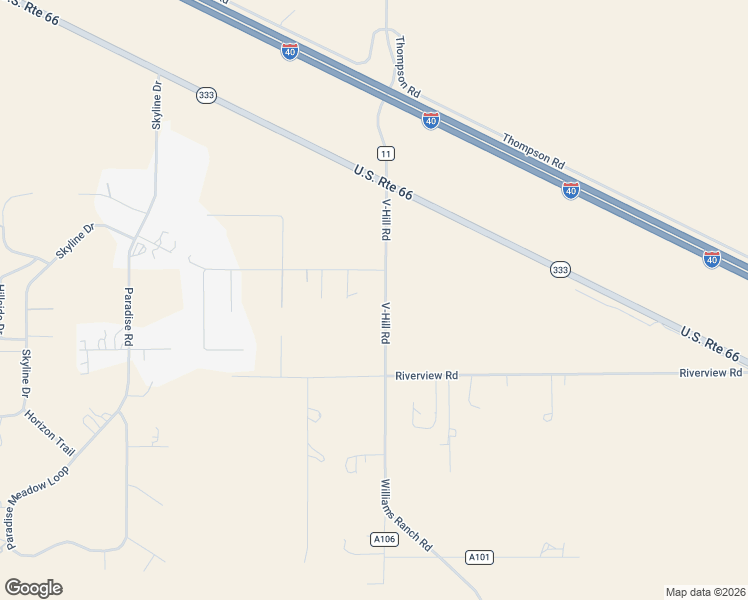 map of restaurants, bars, coffee shops, grocery stores, and more near 28 V-Hill Road in Edgewood