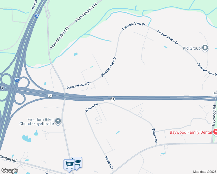 map of restaurants, bars, coffee shops, grocery stores, and more near in Eastover
