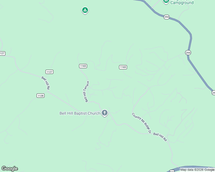 map of restaurants, bars, coffee shops, grocery stores, and more near 864 Bell Hill Road in Murphy