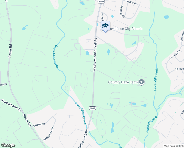 map of restaurants, bars, coffee shops, grocery stores, and more near 3124 Waxhaw Indian Trail Road in Indian Trail
