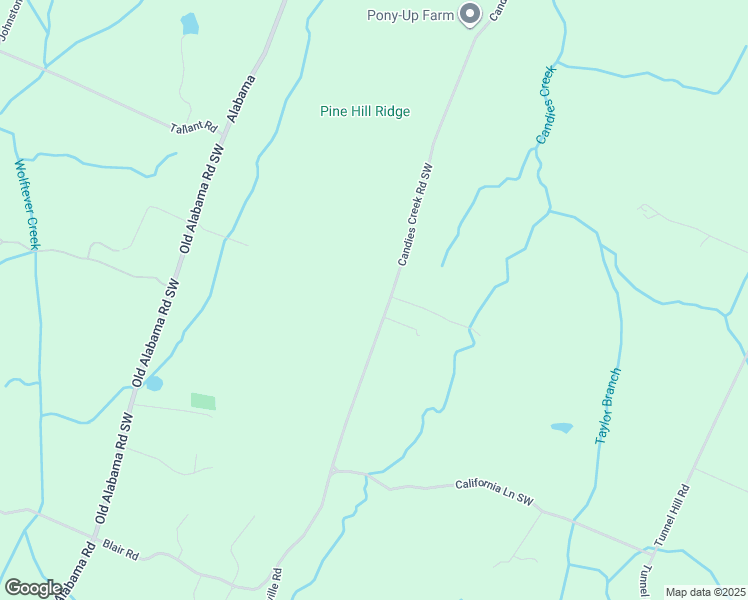 map of restaurants, bars, coffee shops, grocery stores, and more near 1378 Candies Creek Road Southwest in McDonald