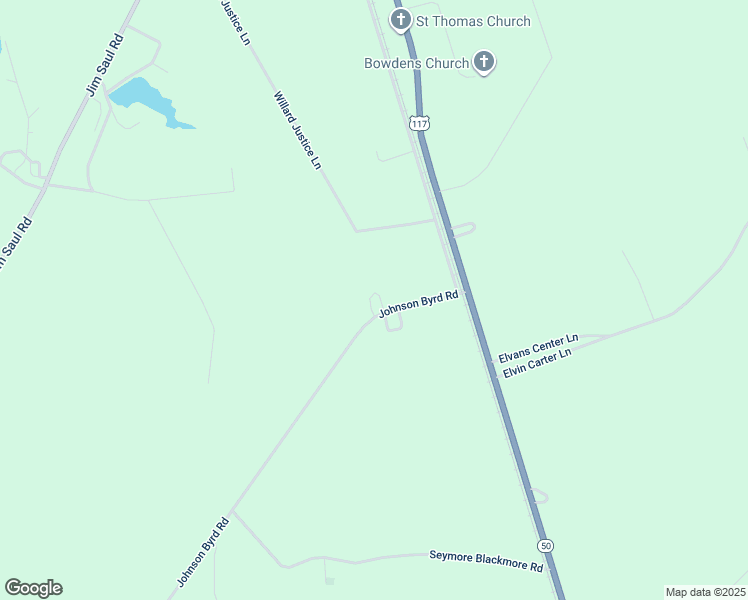 map of restaurants, bars, coffee shops, grocery stores, and more near 149 Johnson Byrd Road in Warsaw
