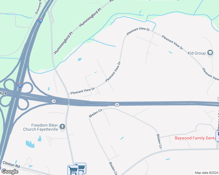 map of restaurants, bars, coffee shops, grocery stores, and more near in Eastover