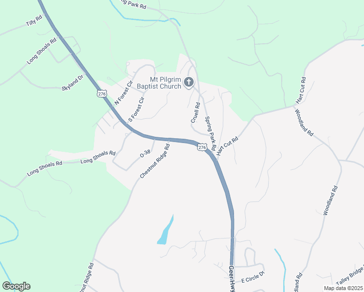 map of restaurants, bars, coffee shops, grocery stores, and more near 3443 Geer Highway in Slater-Marietta