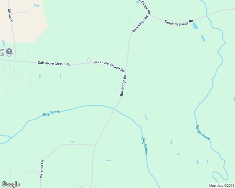 map of restaurants, bars, coffee shops, grocery stores, and more near 1821 Bainbridge Road in Stedman