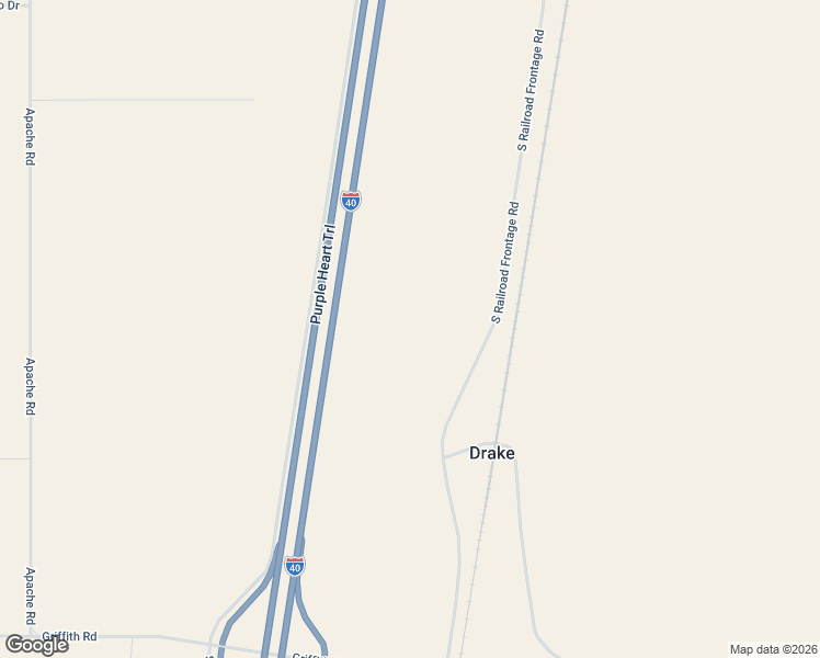 map of restaurants, bars, coffee shops, grocery stores, and more near Unnamed Road in Kingman