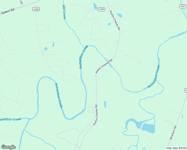 map of restaurants, bars, coffee shops, grocery stores, and more near 2523 Austin Chaney Road in Wingate