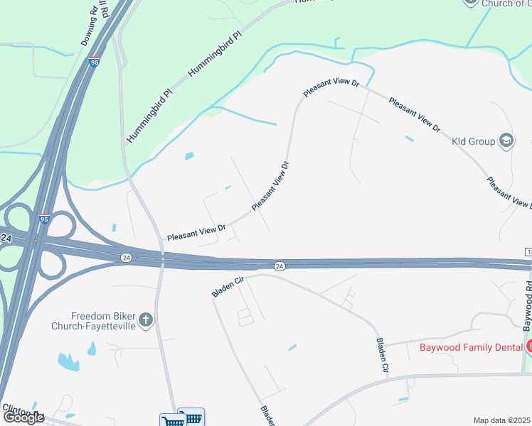 map of restaurants, bars, coffee shops, grocery stores, and more near in Eastover