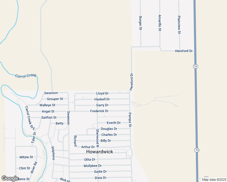map of restaurants, bars, coffee shops, grocery stores, and more near 886 Lloyd Drive in Howardwick
