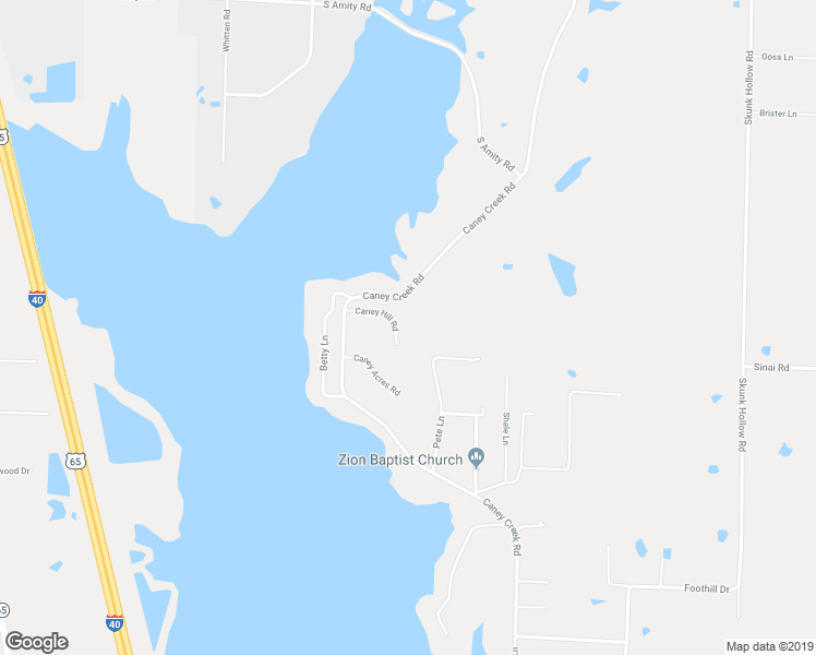 map of restaurants, bars, coffee shops, grocery stores, and more near 21 Caney Hill Road in Conway