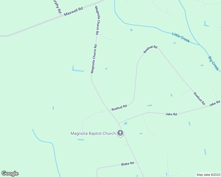 map of restaurants, bars, coffee shops, grocery stores, and more near 1352 Magnolia Church Road in Stedman