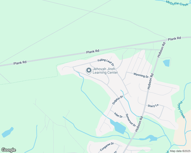 map of restaurants, bars, coffee shops, grocery stores, and more near 334 Somerset Drive in Raeford