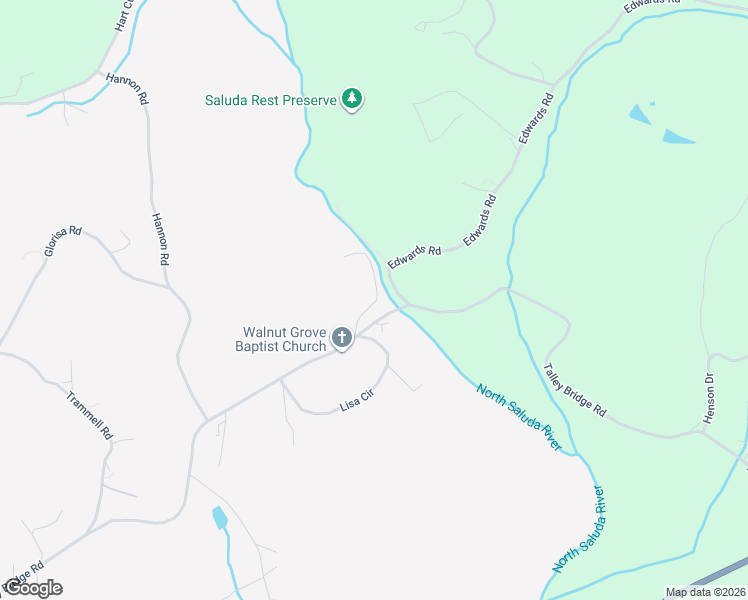 map of restaurants, bars, coffee shops, grocery stores, and more near 117 Hidden Valley Road in Slater-Marietta