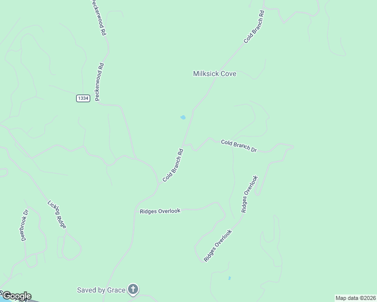 map of restaurants, bars, coffee shops, grocery stores, and more near 1 Cold Branch Drive in Hayesville