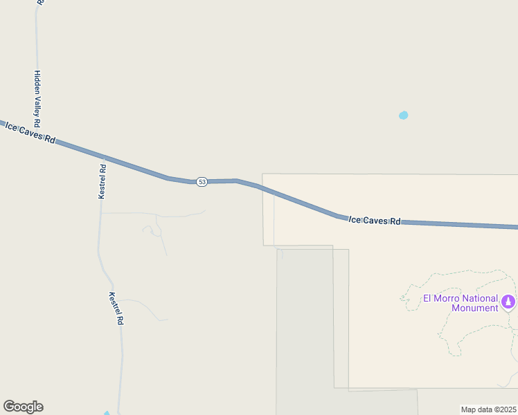 map of restaurants, bars, coffee shops, grocery stores, and more near 4268 Ice Caves Road in Ramah