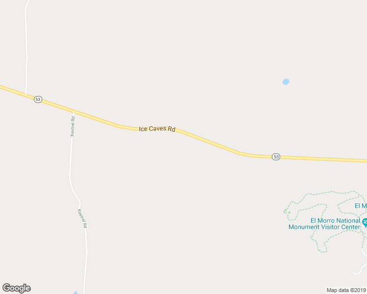 map of restaurants, bars, coffee shops, grocery stores, and more near 4268 Ice Caves Road in Ramah
