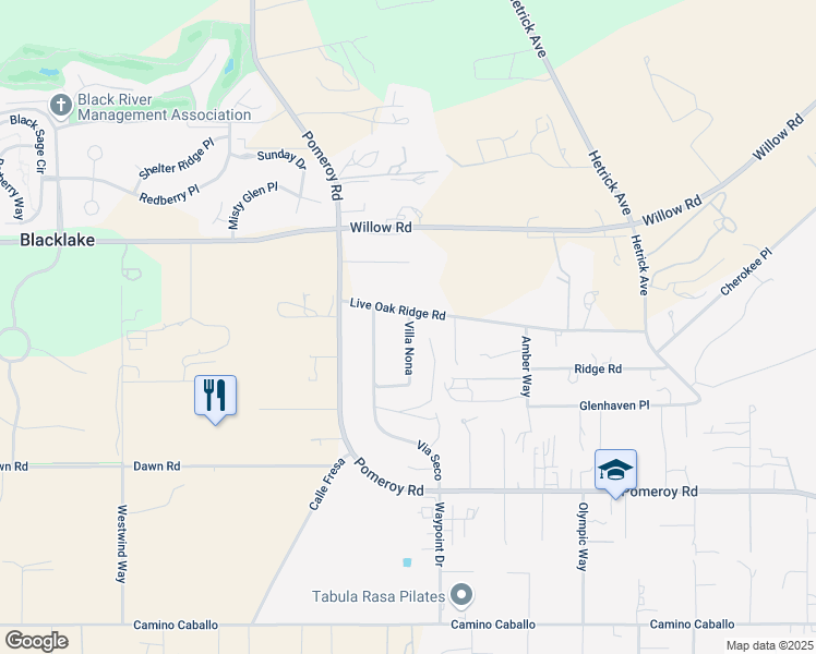 map of restaurants, bars, coffee shops, grocery stores, and more near 724 Villa Nona in Nipomo