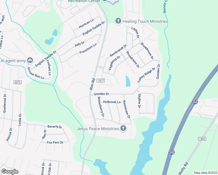 map of restaurants, bars, coffee shops, grocery stores, and more near 9457 Buddy Circle in Fayetteville