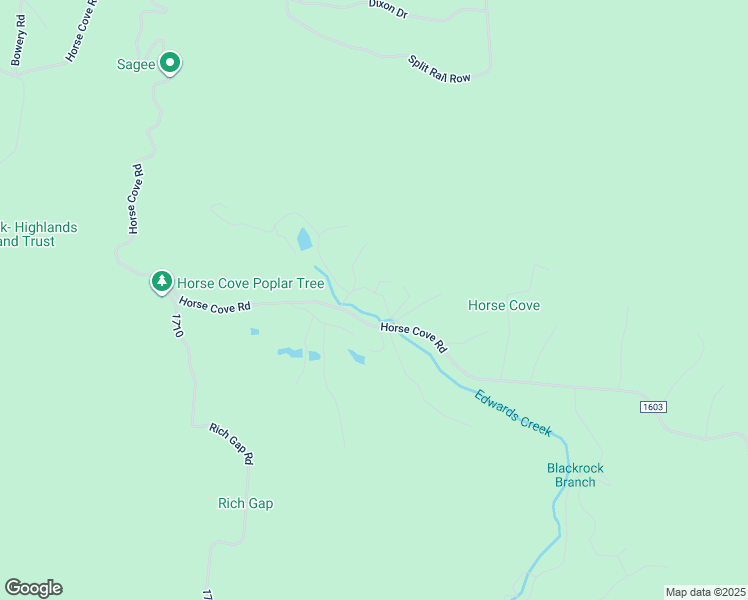 map of restaurants, bars, coffee shops, grocery stores, and more near 50 Hillcrest Drive in Highlands