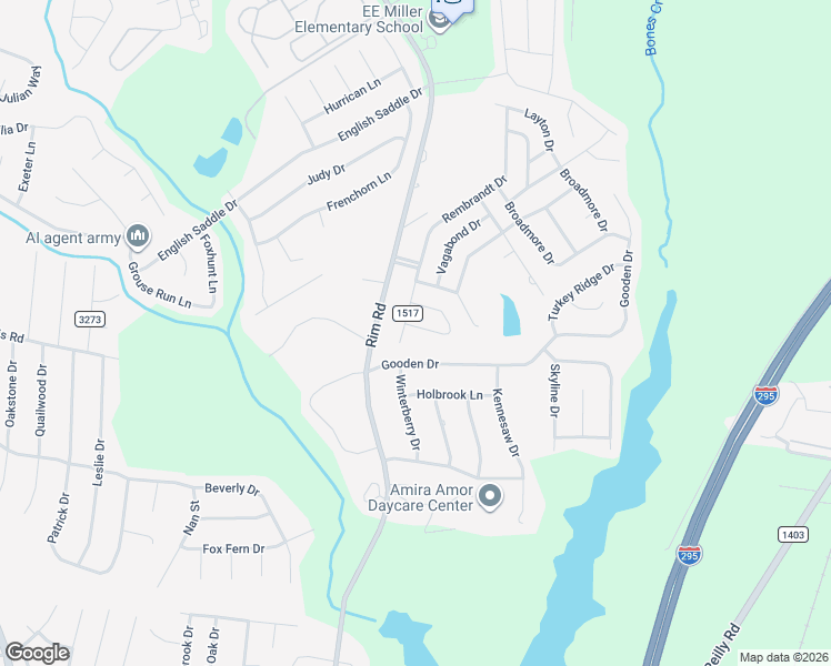 map of restaurants, bars, coffee shops, grocery stores, and more near 871 Rembrandt Drive in Fayetteville
