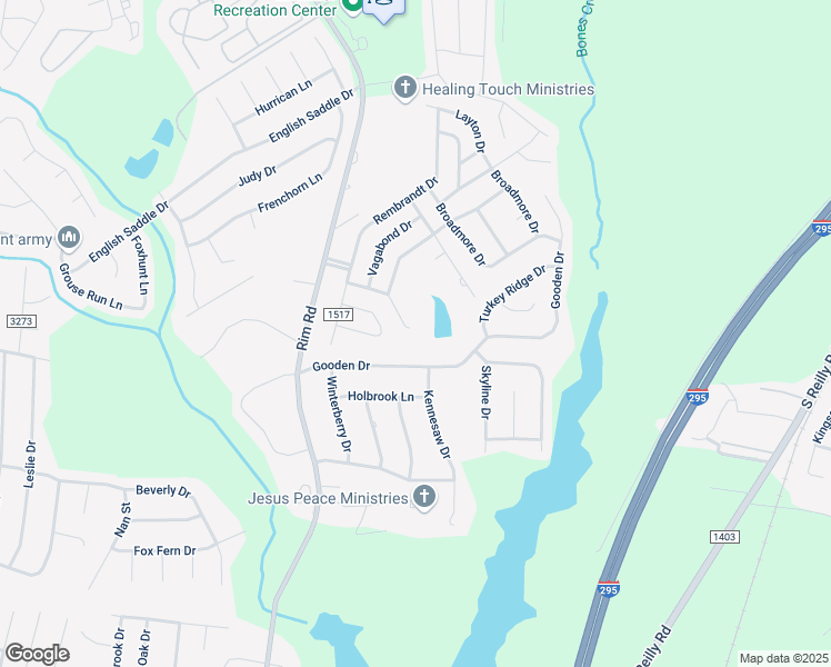 map of restaurants, bars, coffee shops, grocery stores, and more near 863 Van Dyke Place in Fayetteville
