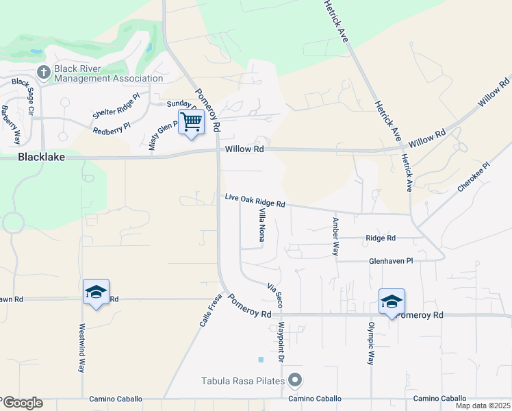 map of restaurants, bars, coffee shops, grocery stores, and more near 724 Villa Nona in Nipomo