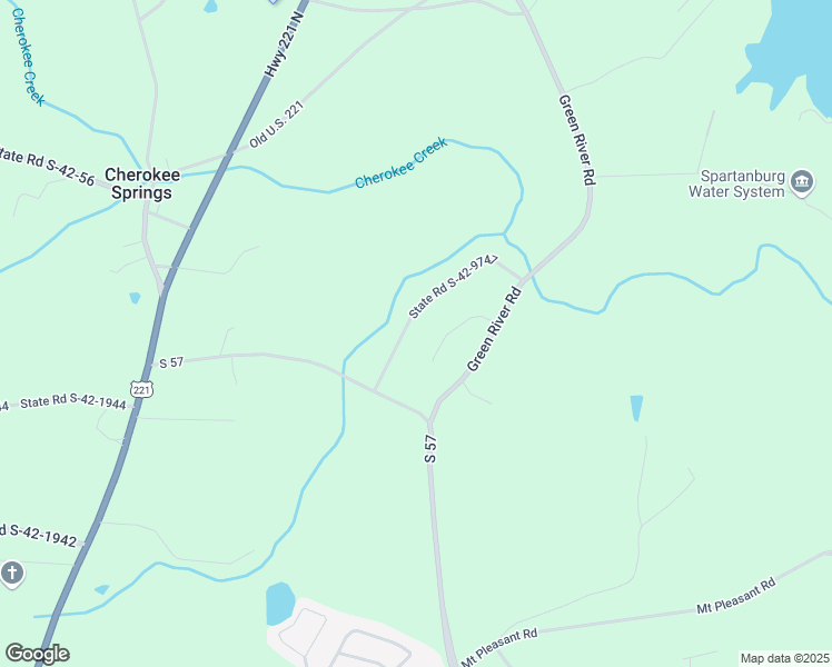 map of restaurants, bars, coffee shops, grocery stores, and more near 214 State Road S-42-9747 in Spartanburg