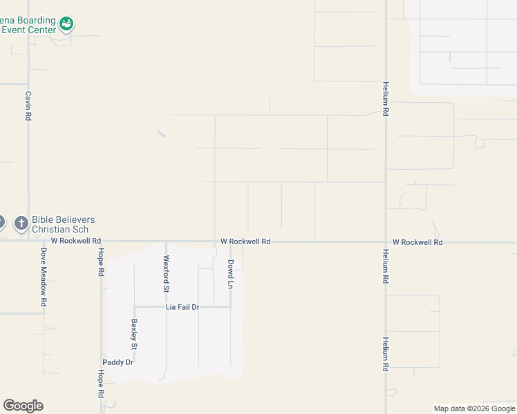 map of restaurants, bars, coffee shops, grocery stores, and more near 11001 West Rockwell Road in Canyon