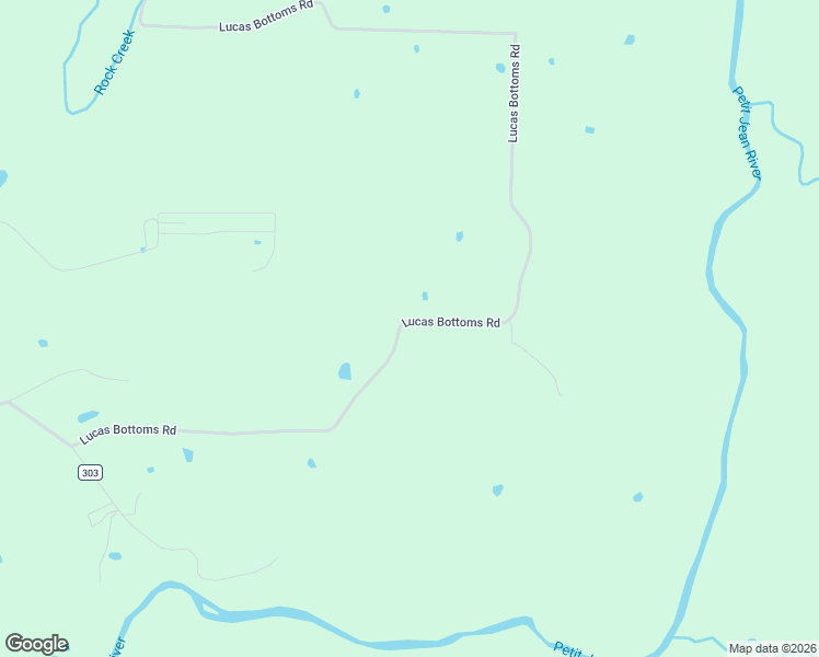map of restaurants, bars, coffee shops, grocery stores, and more near Lucas Bottom Road in Booneville
