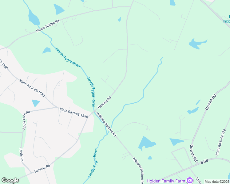 map of restaurants, bars, coffee shops, grocery stores, and more near 1557 Hannon Road in Inman