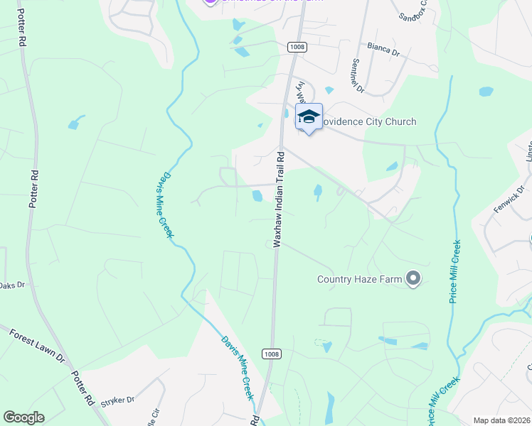 map of restaurants, bars, coffee shops, grocery stores, and more near 3008 Waxhaw Indian Trail Road in Indian Trail
