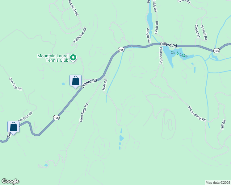 map of restaurants, bars, coffee shops, grocery stores, and more near 75 Holt Road in Highlands