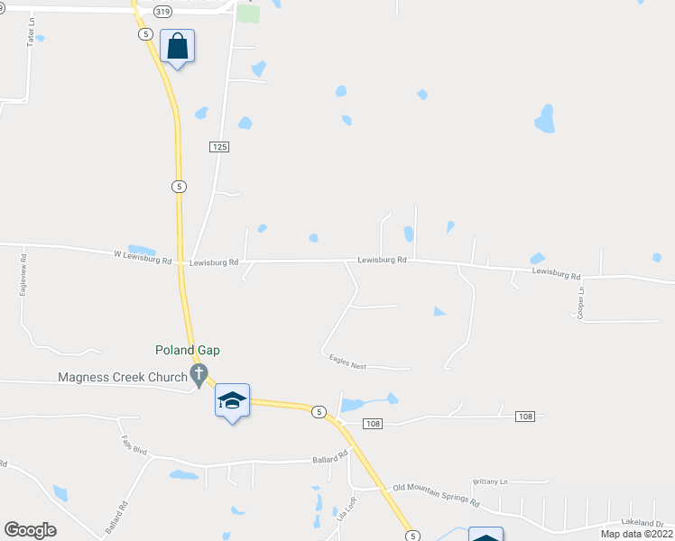 map of restaurants, bars, coffee shops, grocery stores, and more near 90 Eagles Nest in Austin