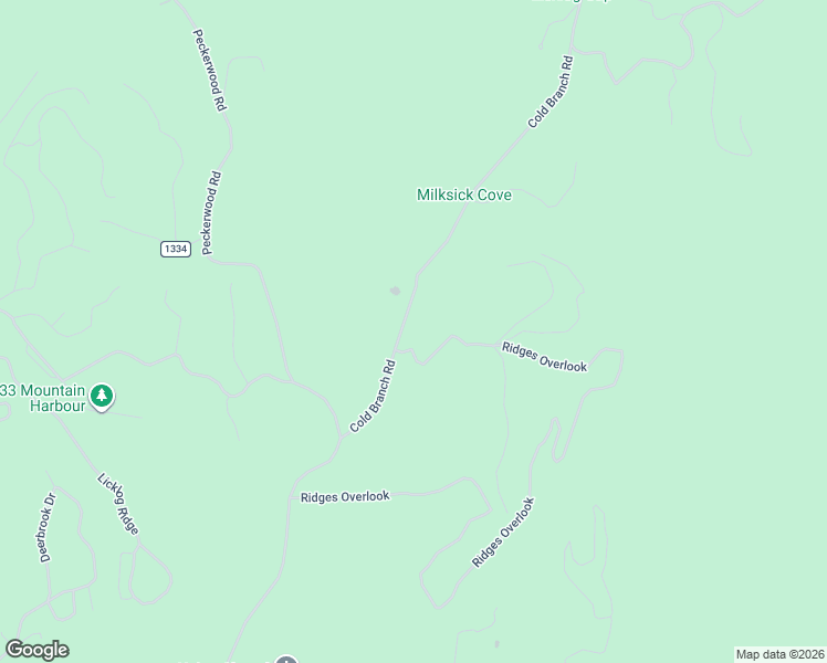 map of restaurants, bars, coffee shops, grocery stores, and more near 1427 Cold Branch Road in Hayesville