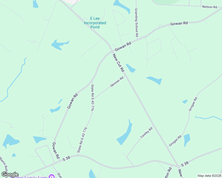 map of restaurants, bars, coffee shops, grocery stores, and more near 131 Skinner Road in Inman