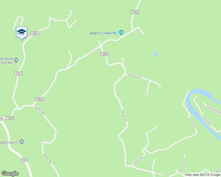 map of restaurants, bars, coffee shops, grocery stores, and more near 1777 Ranger Road in Murphy