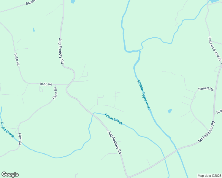 map of restaurants, bars, coffee shops, grocery stores, and more near 4315 Birchwood Court in Greer