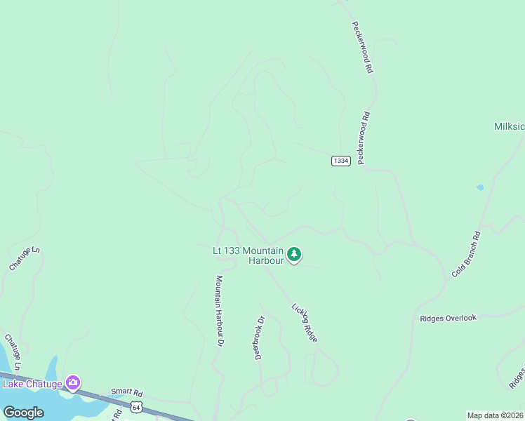 map of restaurants, bars, coffee shops, grocery stores, and more near 101 Foxfire Drive in Hayesville