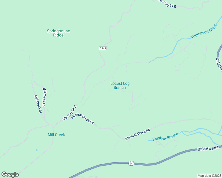 map of restaurants, bars, coffee shops, grocery stores, and more near 113 Logan Creek Lane in Hayesville