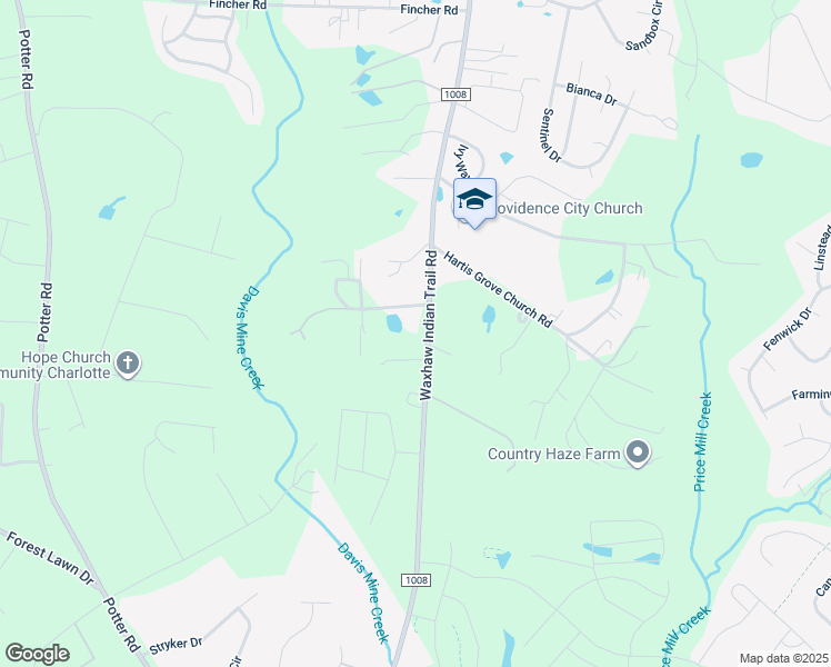 map of restaurants, bars, coffee shops, grocery stores, and more near 3008 Waxhaw Indian Trail Road in Indian Trail